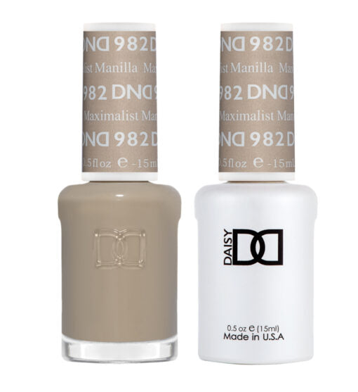 DND Gel & Lacquer – 982 Maximalist Manilla
