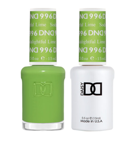 DND Gel & Lacquer – 996 Sodalightful Lime