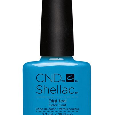 CND Shellac - Digi-teal .25oz