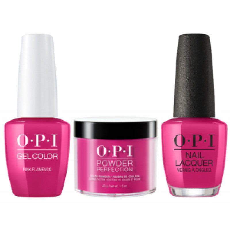 OPI 3in1 Matching Trio - E44 Pink Flamenco