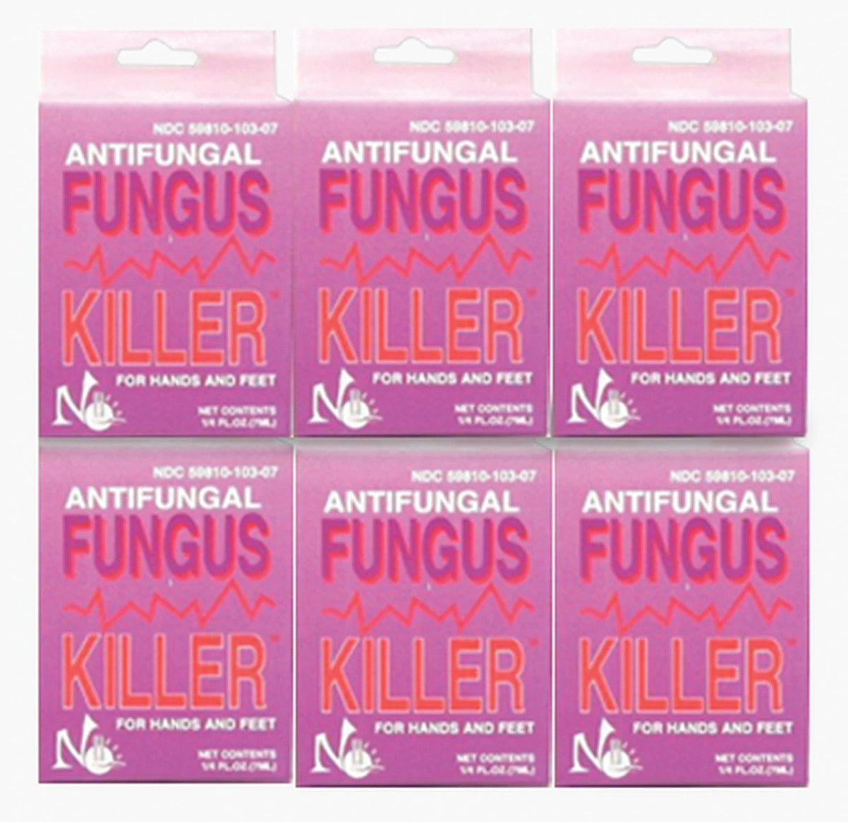 Antifungal Fungus Killer - 1/4oz (7ml) /6pc