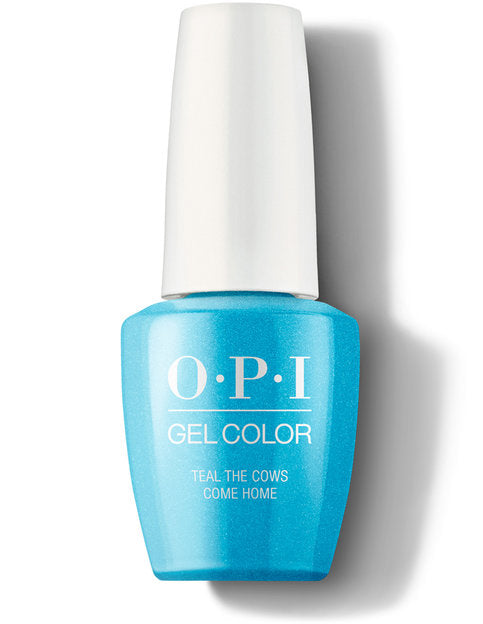 OPI Gel Color - GCB54 Teal the Cows Come Home