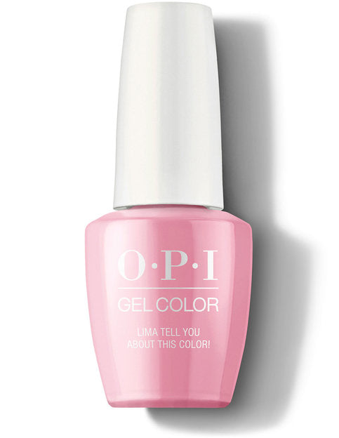 OPI Gel Color - GCP30 Lima Tell You About This Color