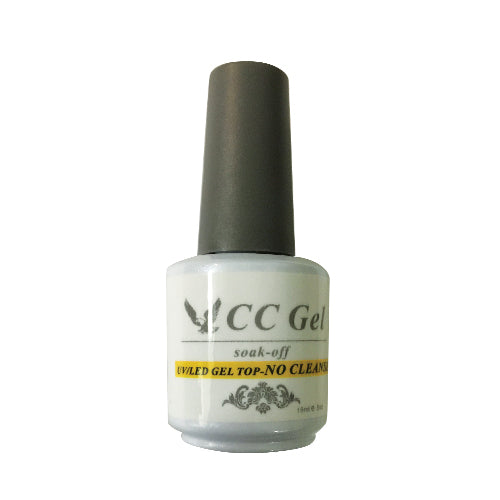CC Gel LED/UV No Cleanse Top Coat 0.5oz