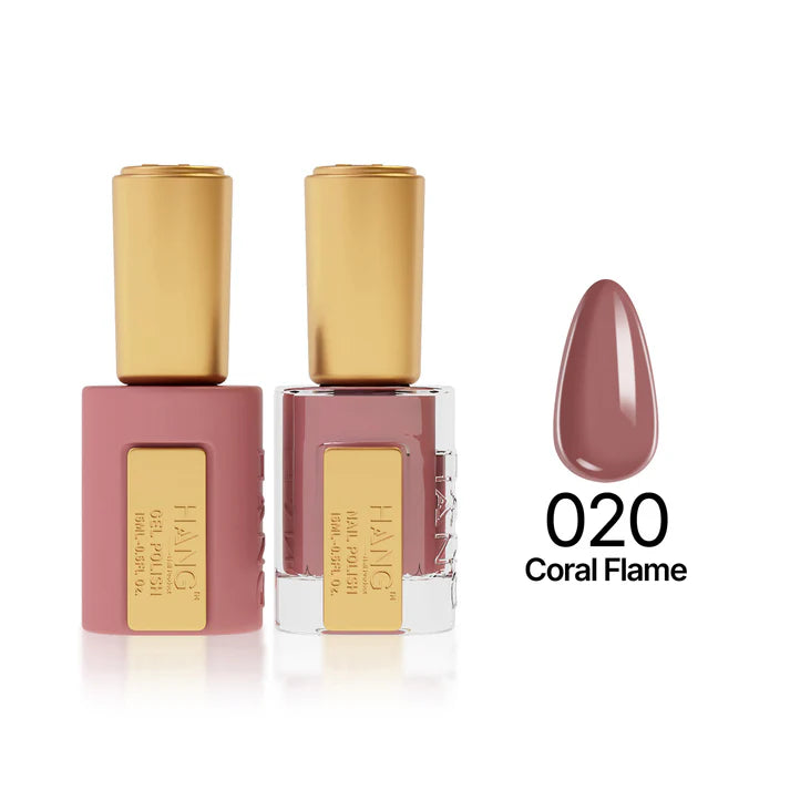 HANG Moonlight Gel & Lacquer - 020 Coral Flame