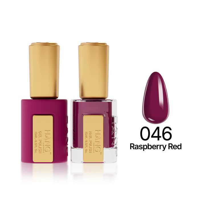 HANG Moonlight Gel & Lacquer - 046 Raspberry Red