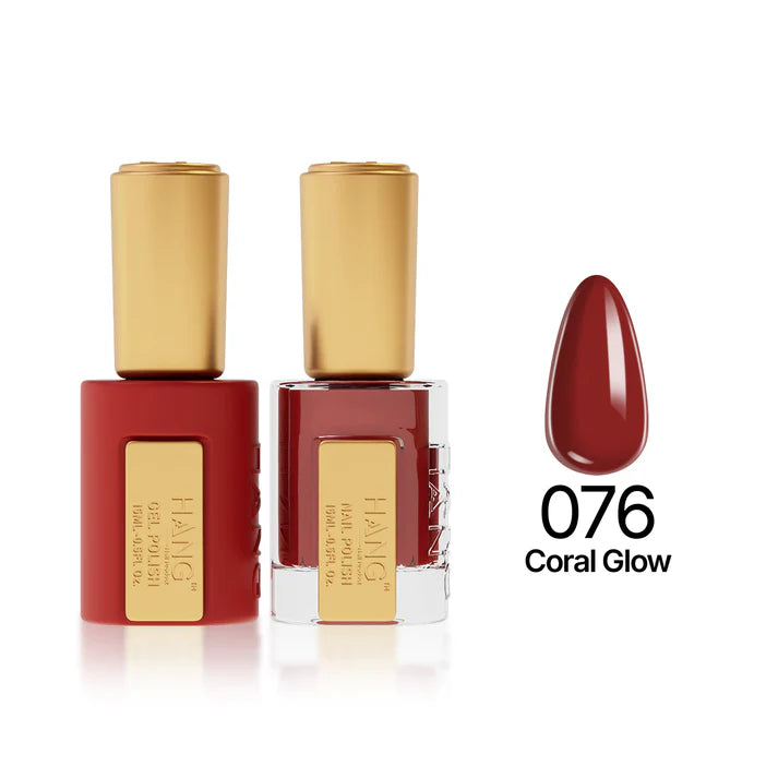 HANG Moonlight Gel & Lacquer - 076 Coral Glow