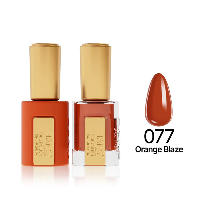HANG Moonlight Gel & Lacquer - 077 Orange Blazse