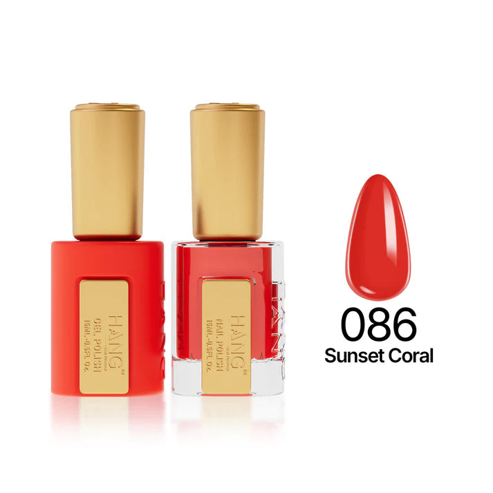 HANG Moonlight Gel & Lacquer - 086 Sunset Coral