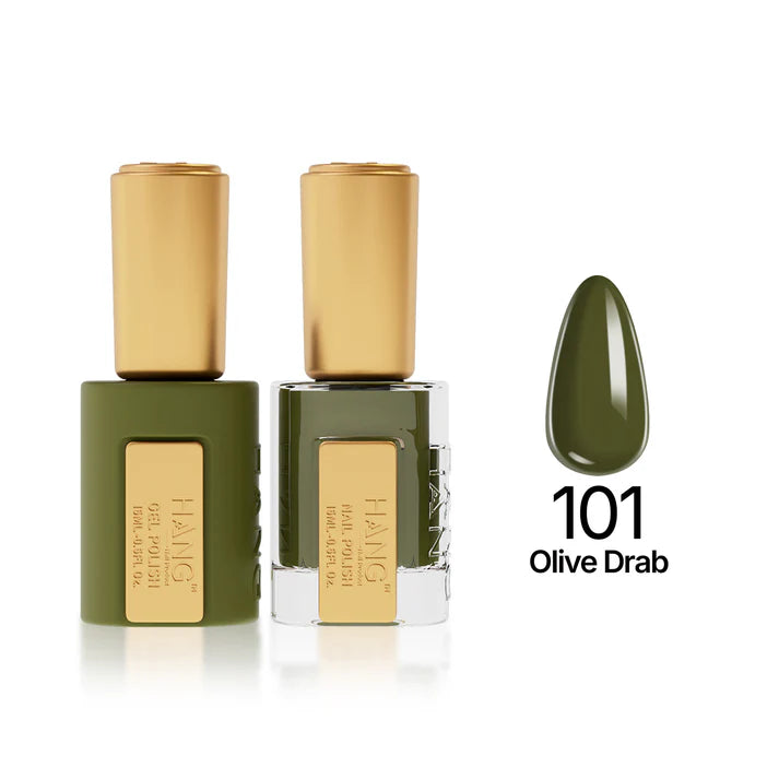 HANG Moonlight Gel & Lacquer - 101 Olive Drab