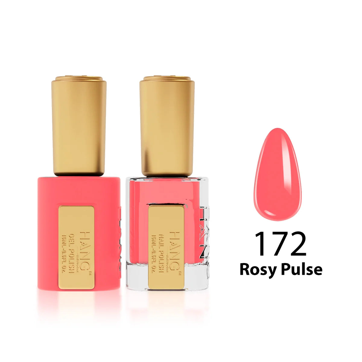 HANG Moonlight Gel & Lacquer - 172 Rosy Pulse