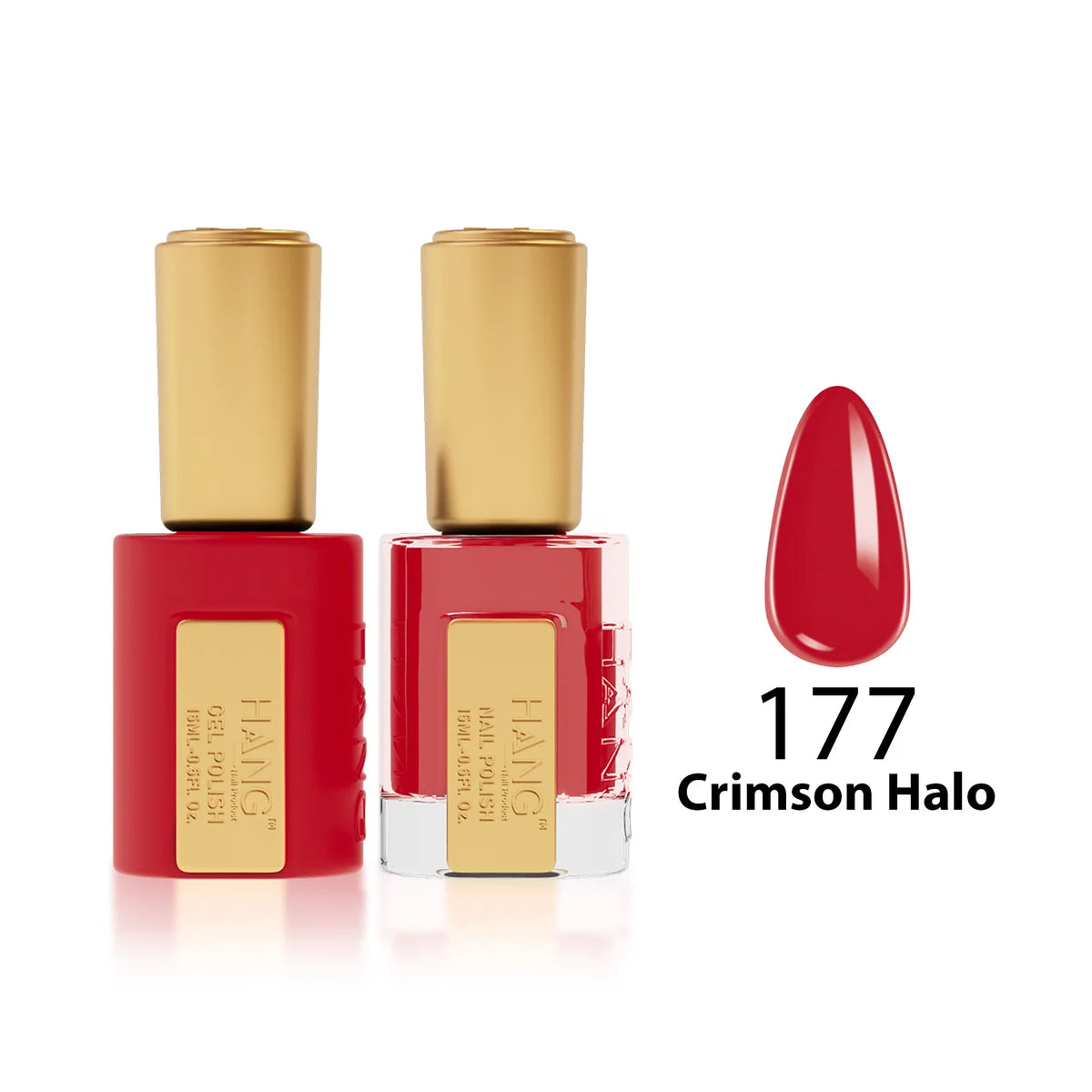 HANG Moonlight Gel & Lacquer - 177 Crimson Halo