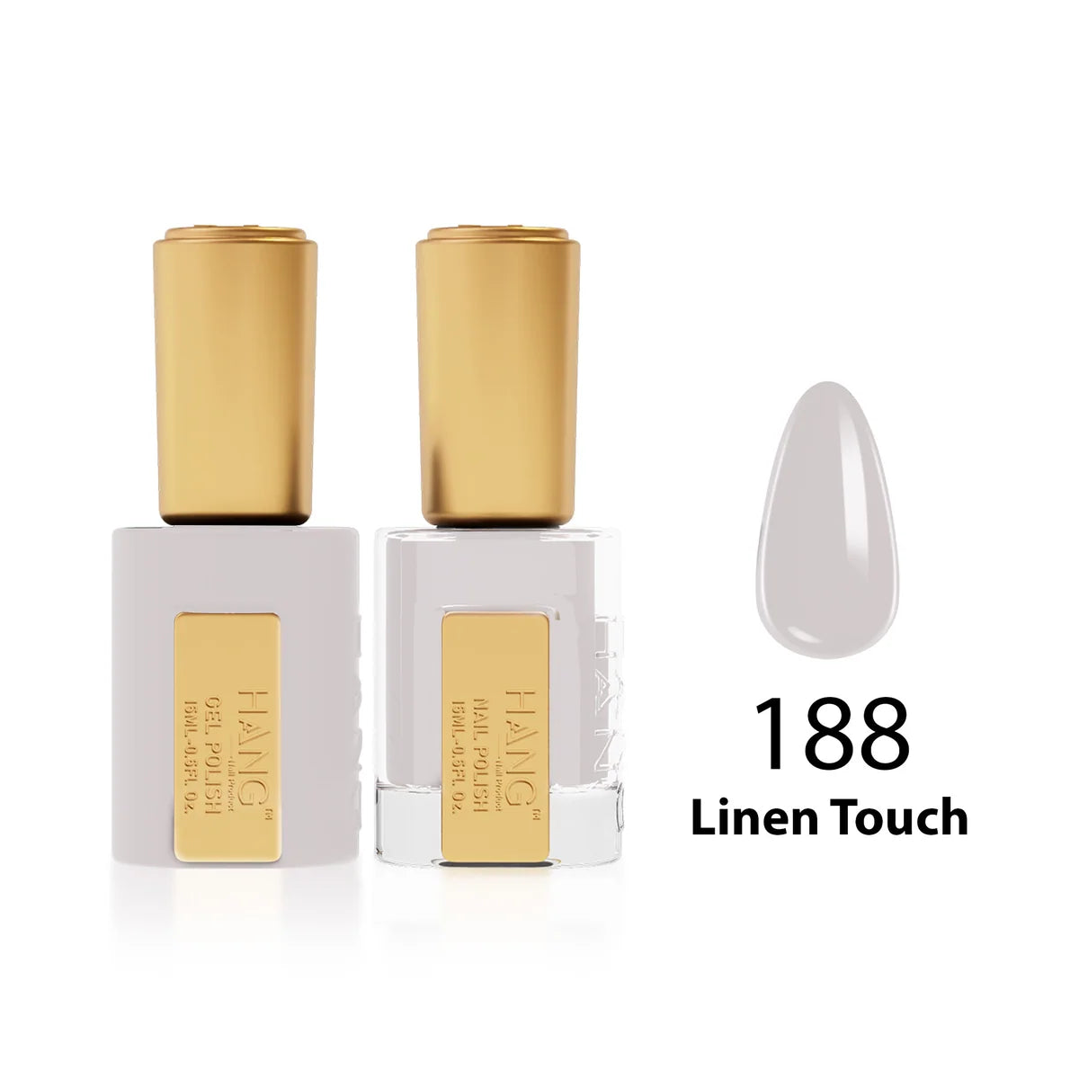 HANG Moonlight Gel & Lacquer - 188 Linen Touch