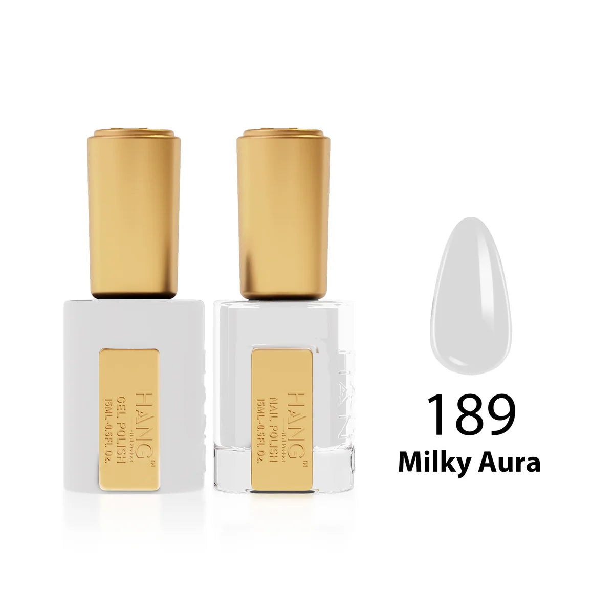 HANG Moonlight Gel & Lacquer - 189 Milky Aura