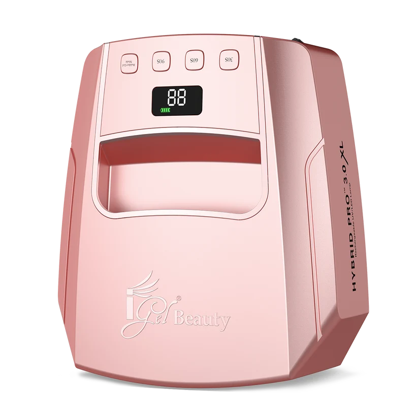 HYBRID PRO 3.0 XL Wireless Rechargeable UV/LED Lamp ROSE GOLD