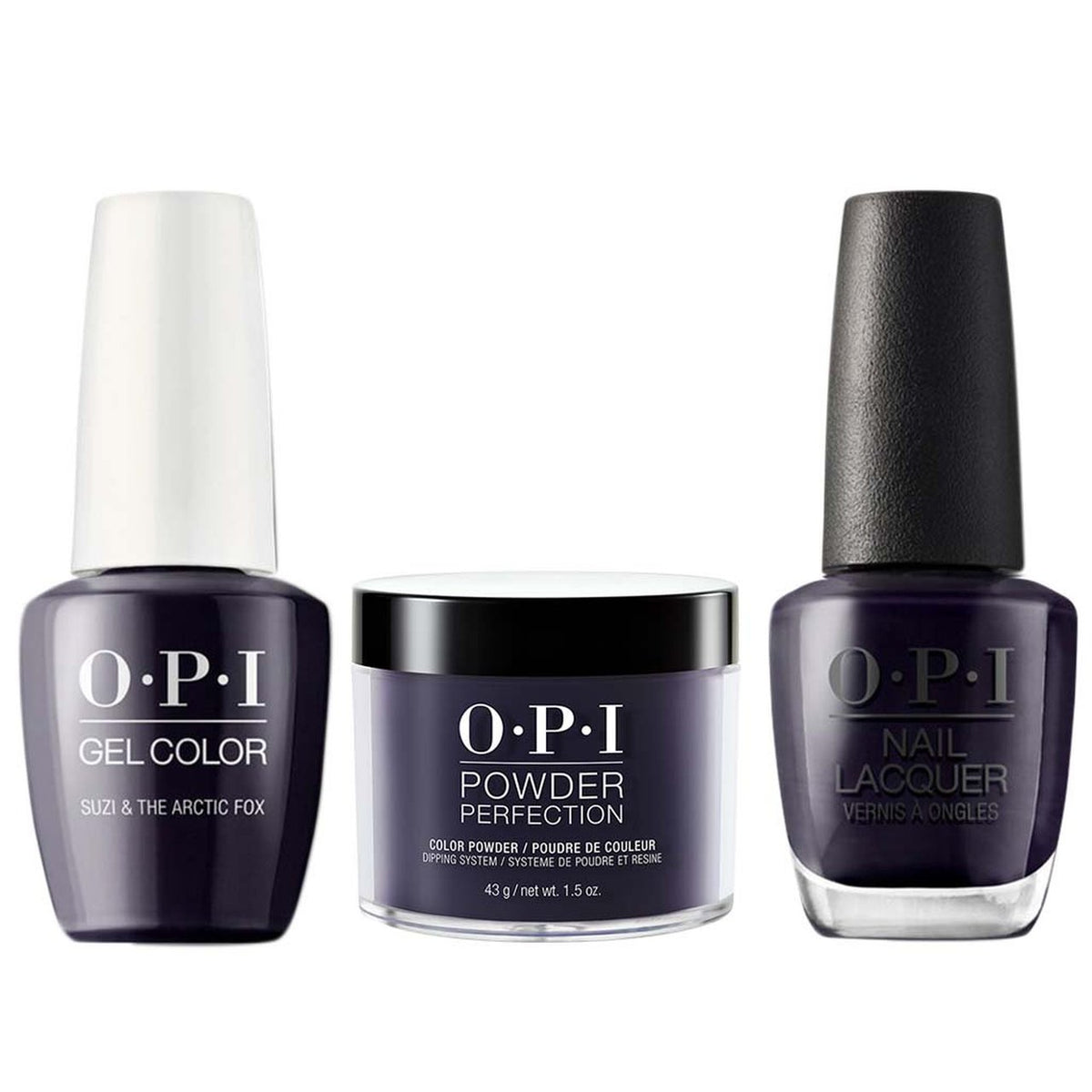 OPI 3in1 Matching Trio - I56 Suzi & The Arctic Fox