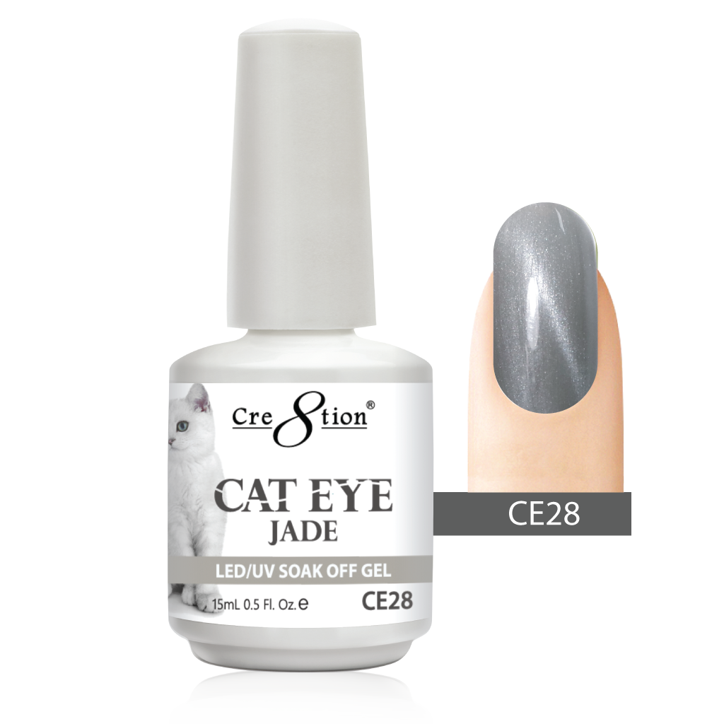 Cre8tion Cat Eye - Jade Gel Color - CE28
