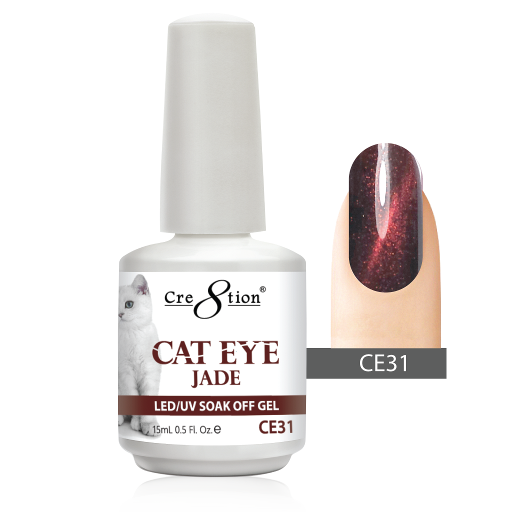 Cre8tion Cat Eye - Jade Gel Color - CE31