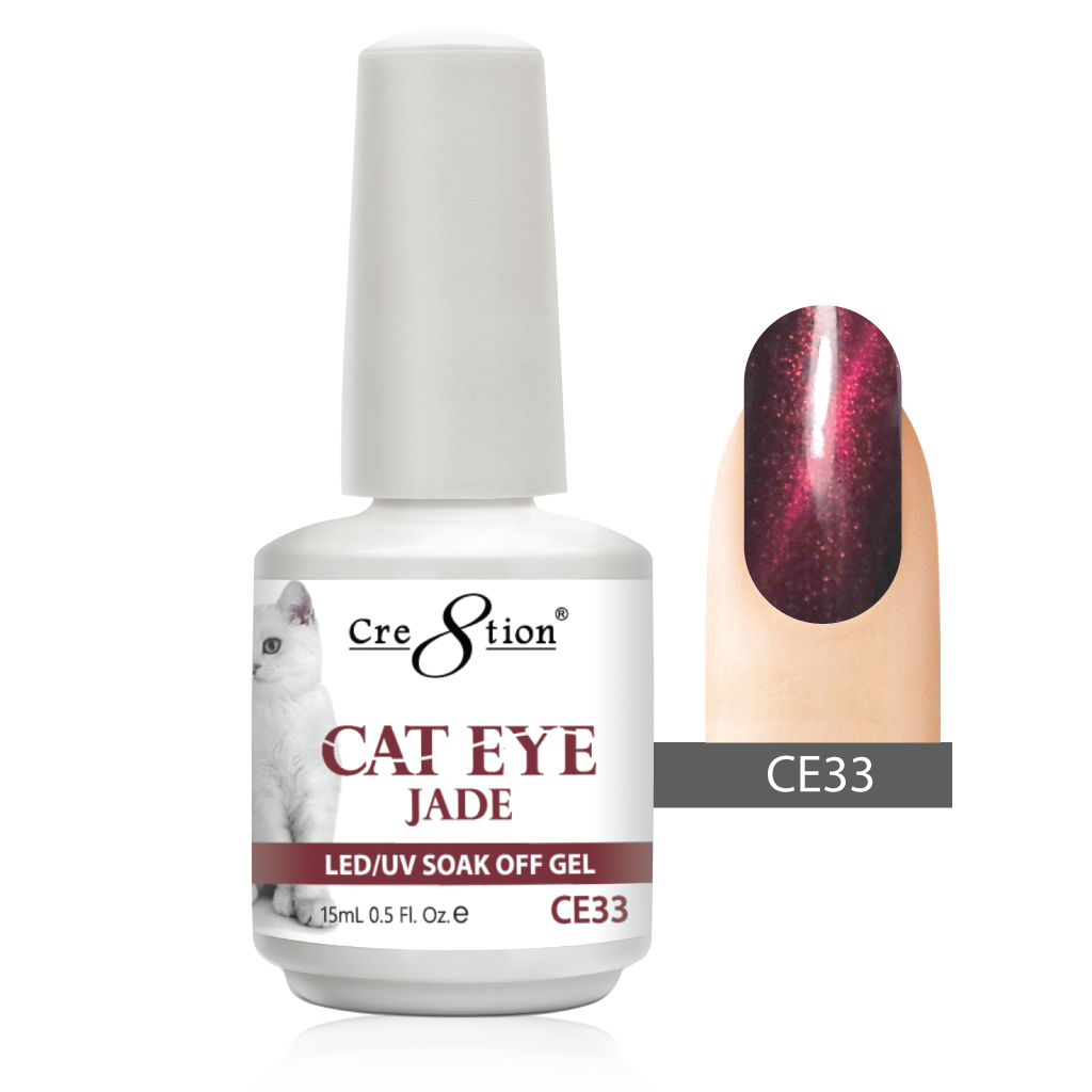 Cre8tion Cat Eye - Jade Gel Color - CE33