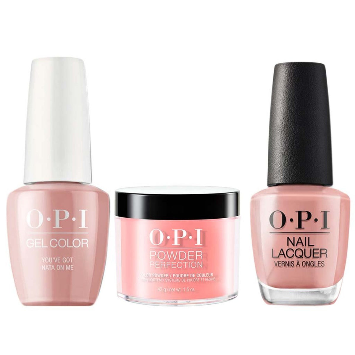 OPI 3in1 Matching Trio - L17 You've Got Nata On Me