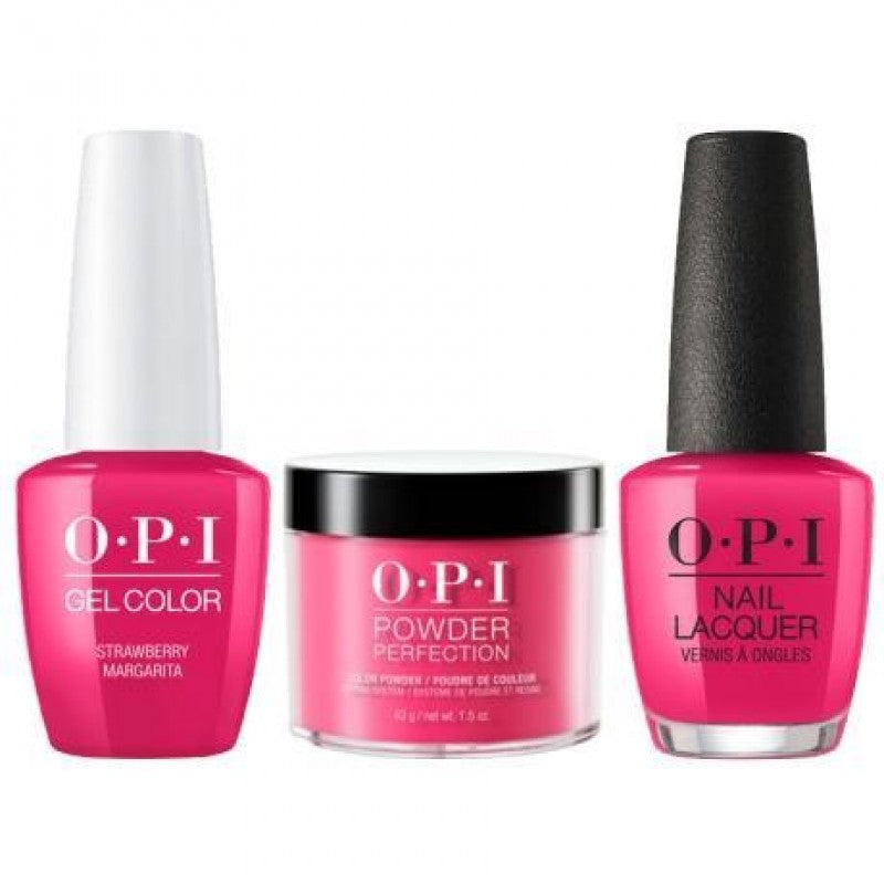 OPI 3in1 Matching Trio - M23 Strawberry Margarita
