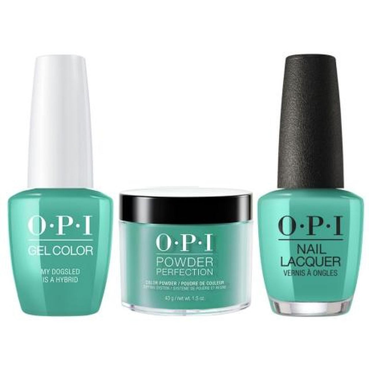 OPI 3in1 Matching Trio - N45 My Dogsled Is A Hybrid