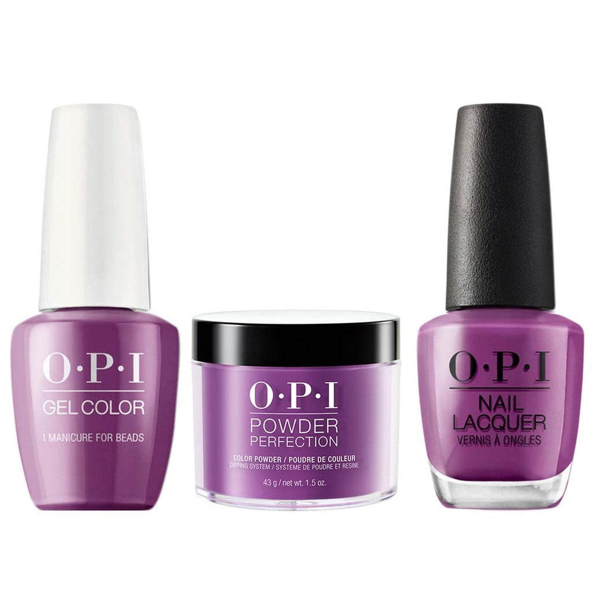 OPI 3in1 Matching Trio - N54 Manicure For Beads