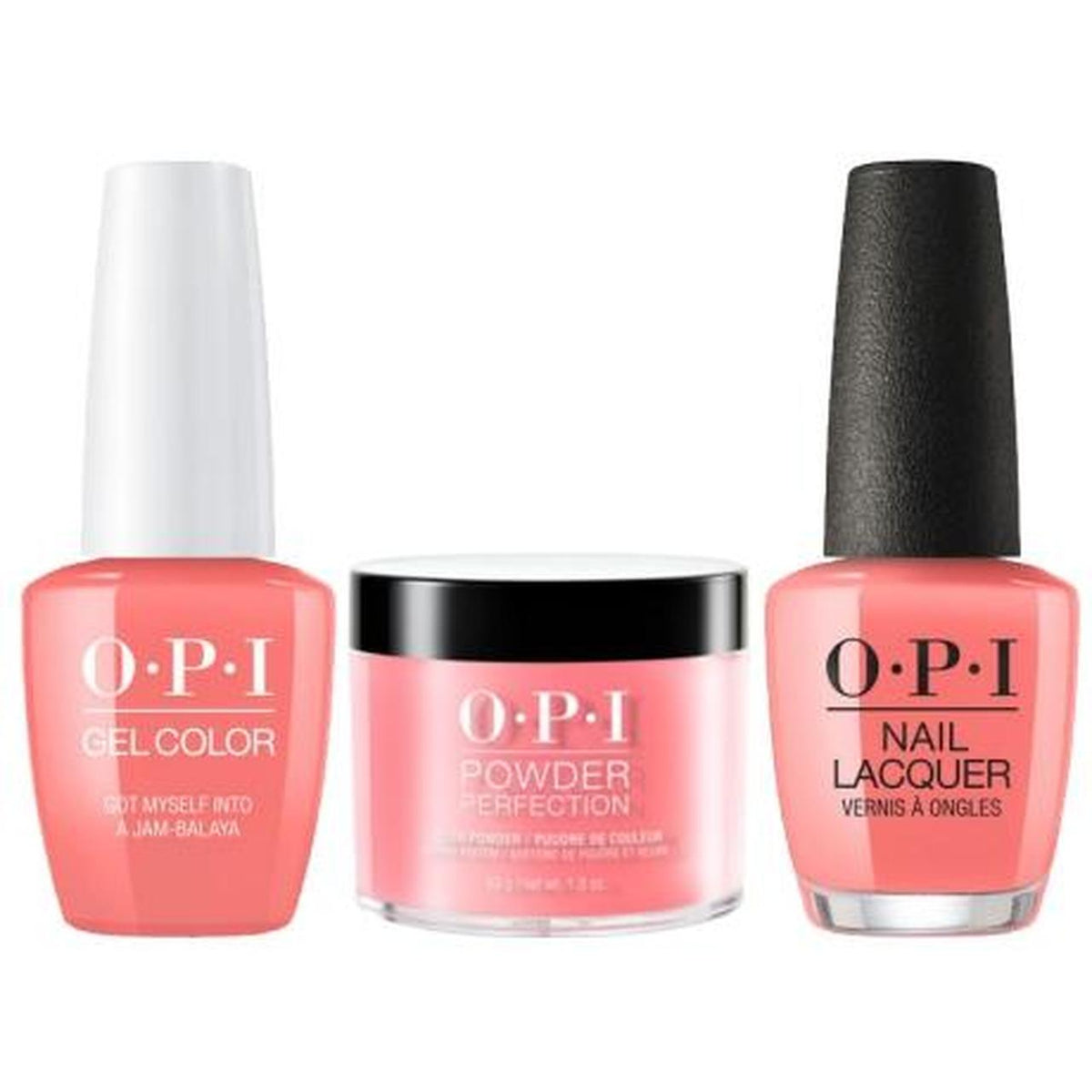 OPI 3in1 Matching Trio - N57 Got Myself Into A Jam-Balaya