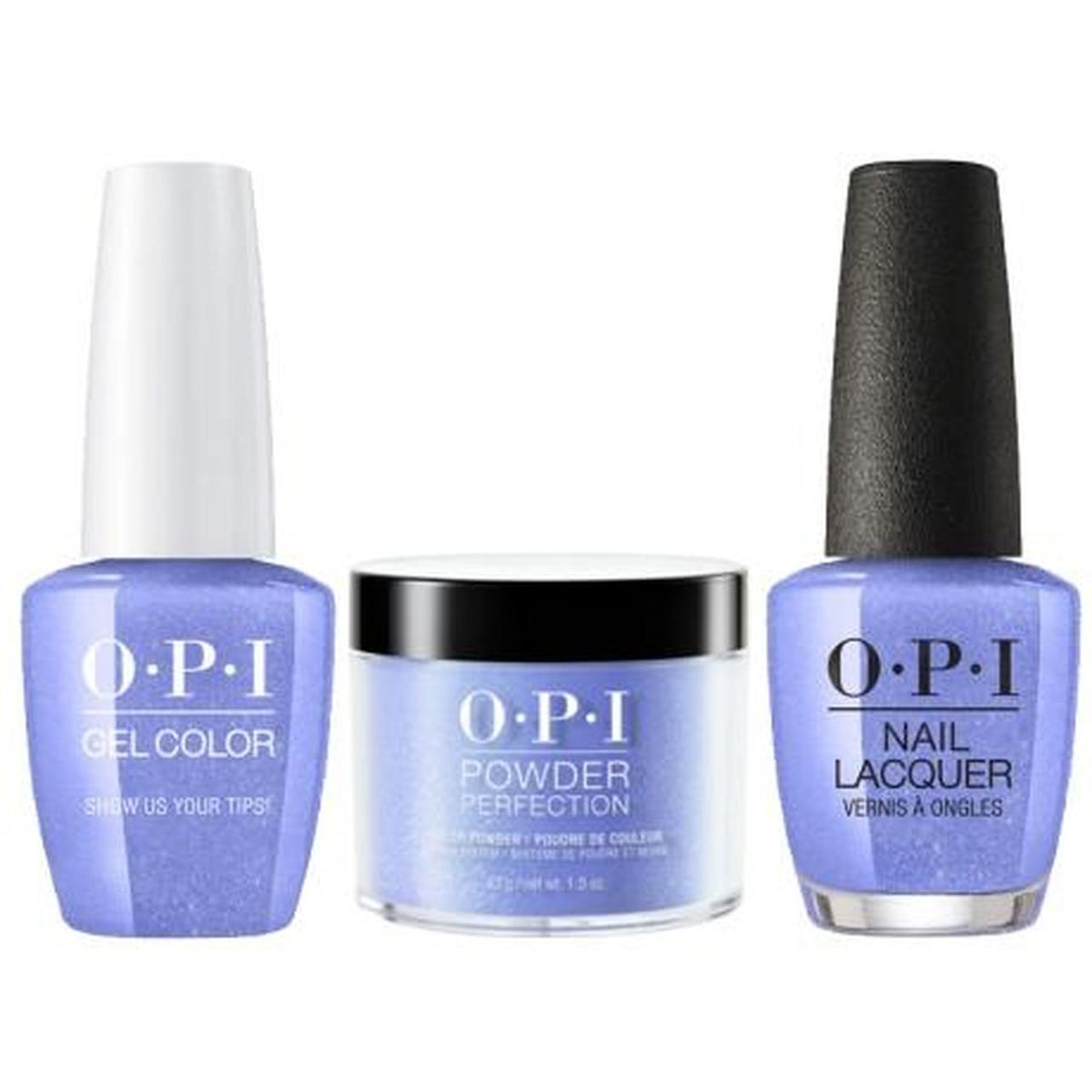 OPI 3in1 Matching Trio - N62 Show Us Your Tips