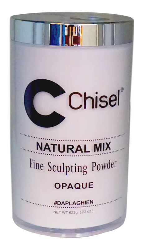 Chisel Acrylic Fine Sculpting Power - Natural Mix (Opaque) 22oz