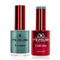 Not Polish Gel & Lacquer - M106 I Don't Kiss & Teal