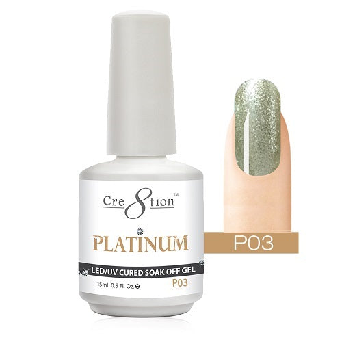 Cre8tion Platinum Gel Color - P03