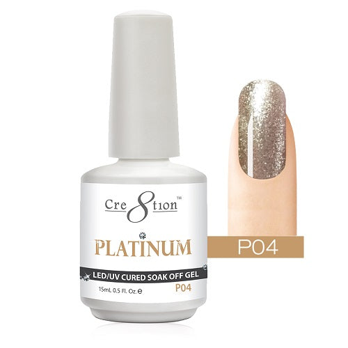 Cre8tion Platinum Gel Color - P04
