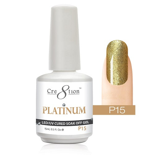 Cre8tion Platinum Gel Color - P15