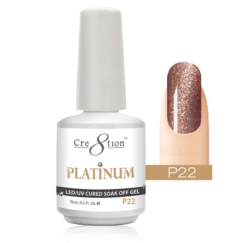 Cre8tion Platinum Gel Color - P22