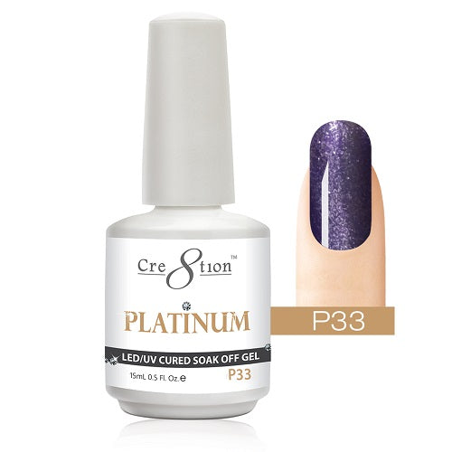 Cre8tion Platinum Gel Color - P33