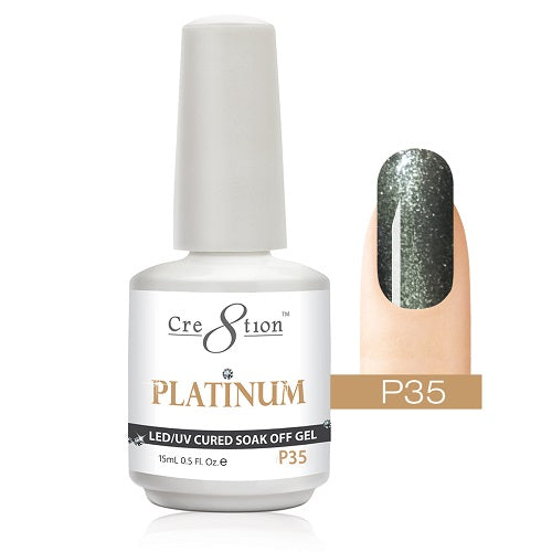 Cre8tion Platinum Gel Color - P35
