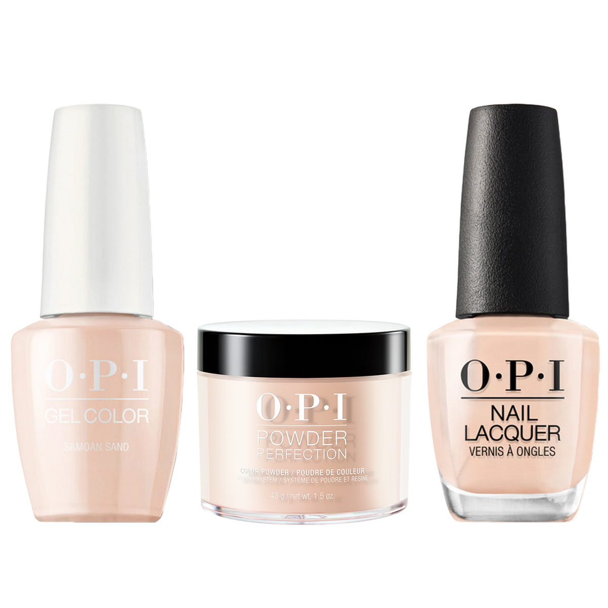 OPI 3in1 Matching Trio - P61 Samoan Sand