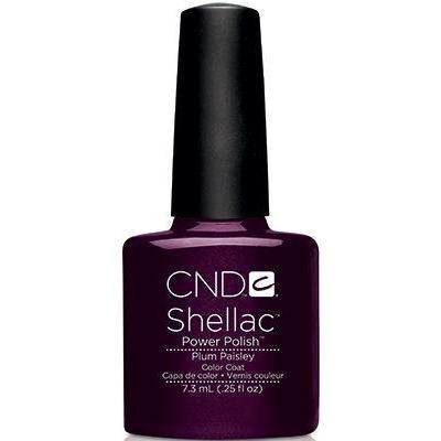 CND Shellac – Plum Paisley .25oz