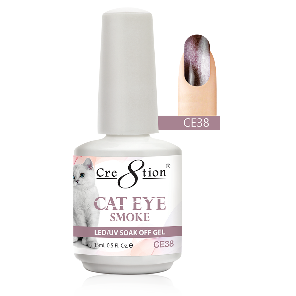 Cre8tion Cat Eye - Smoke Gel Color - CE38