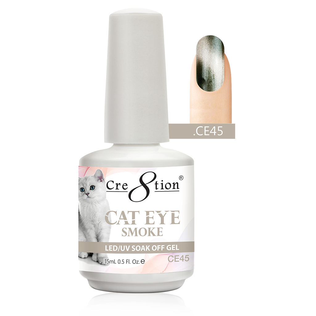 Cre8tion Cat Eye - Smoke Gel Color - CE45