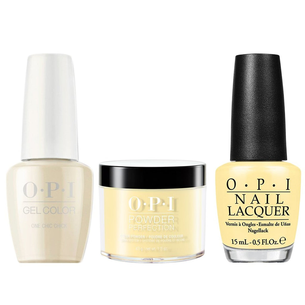 OPI 3in1 Matching Trio - T73 One Chic Chick
