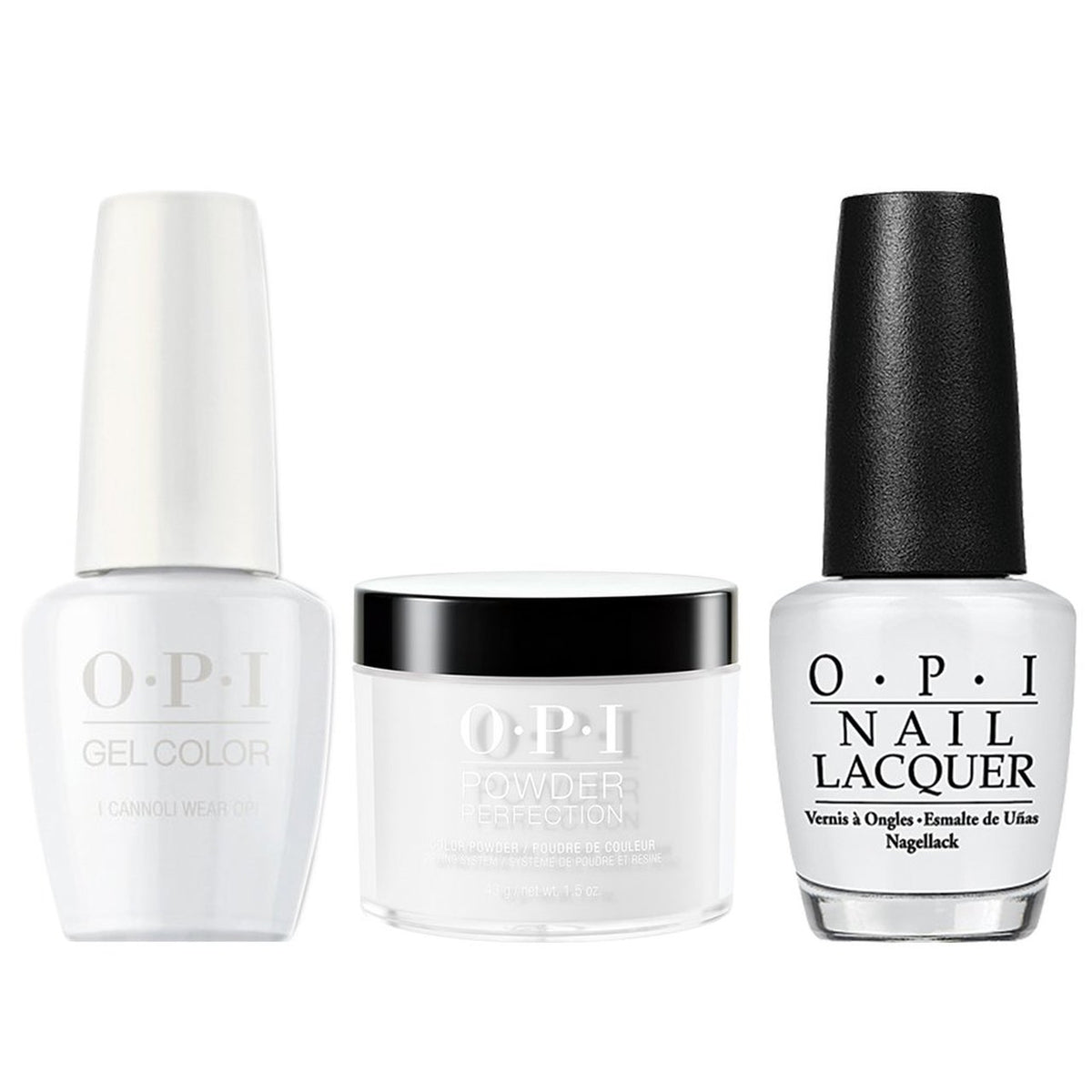 OPI 3in1 Matching Trio - V32 I Cannoli Wear OPI