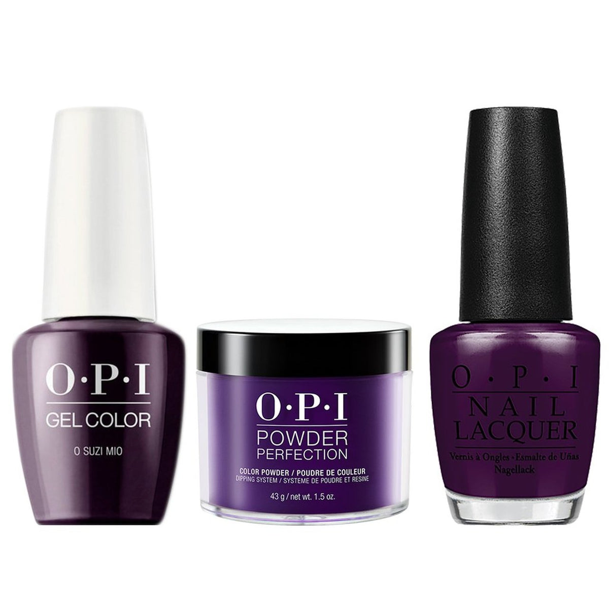 OPI 3in1 Matching Trio - V35 O Suzi Mio