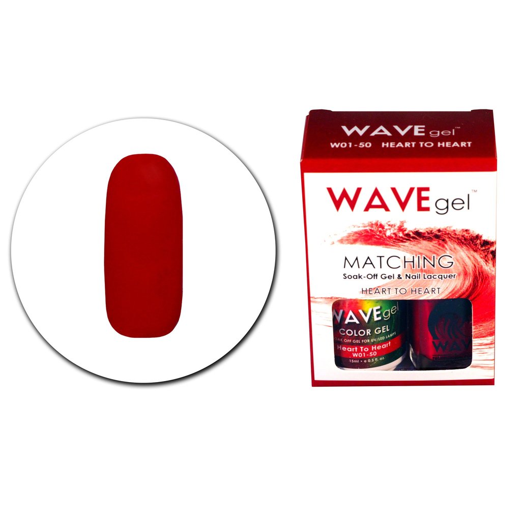 WAVE DUO GEL+POLISH - Heart To Heart - W0150