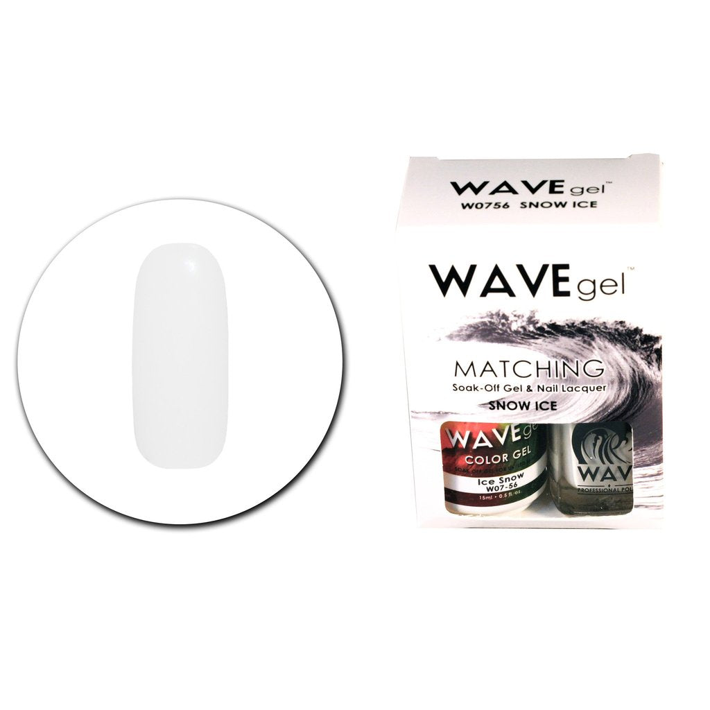 WAVE DUO GEL+POLISH - Snow Ice - W0756