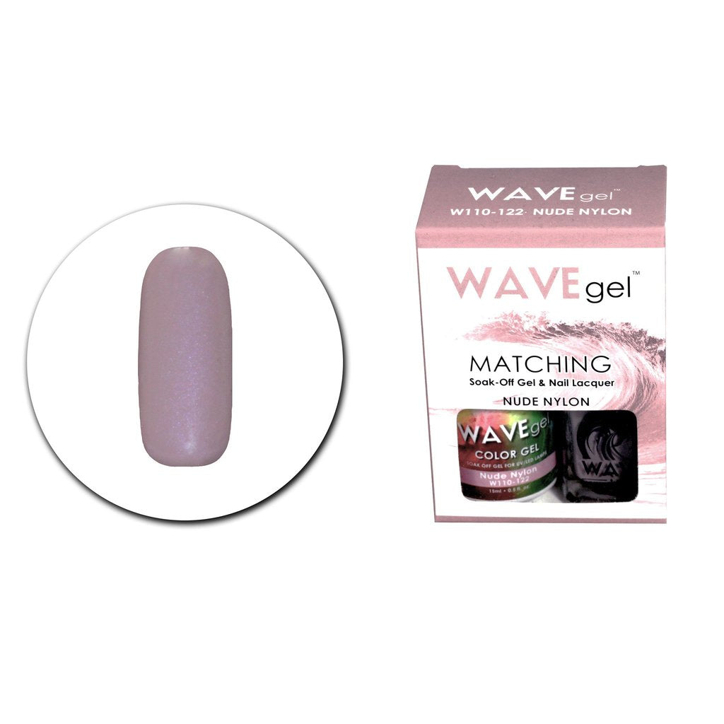 WAVE DUO GEL+POLISH - Nude Nylon - W110122