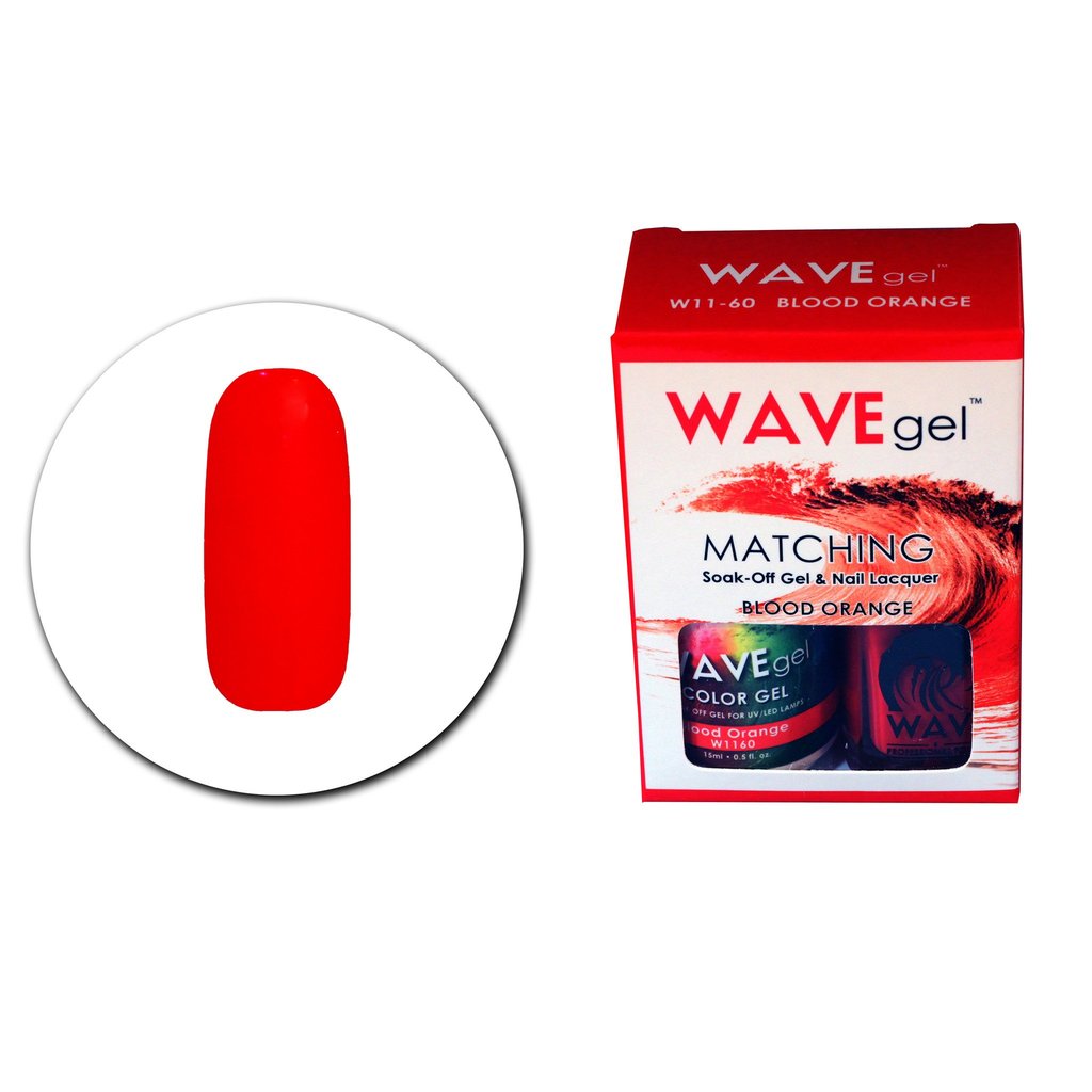 WAVE DUO GEL+POLISH - Blood Orange - W1160