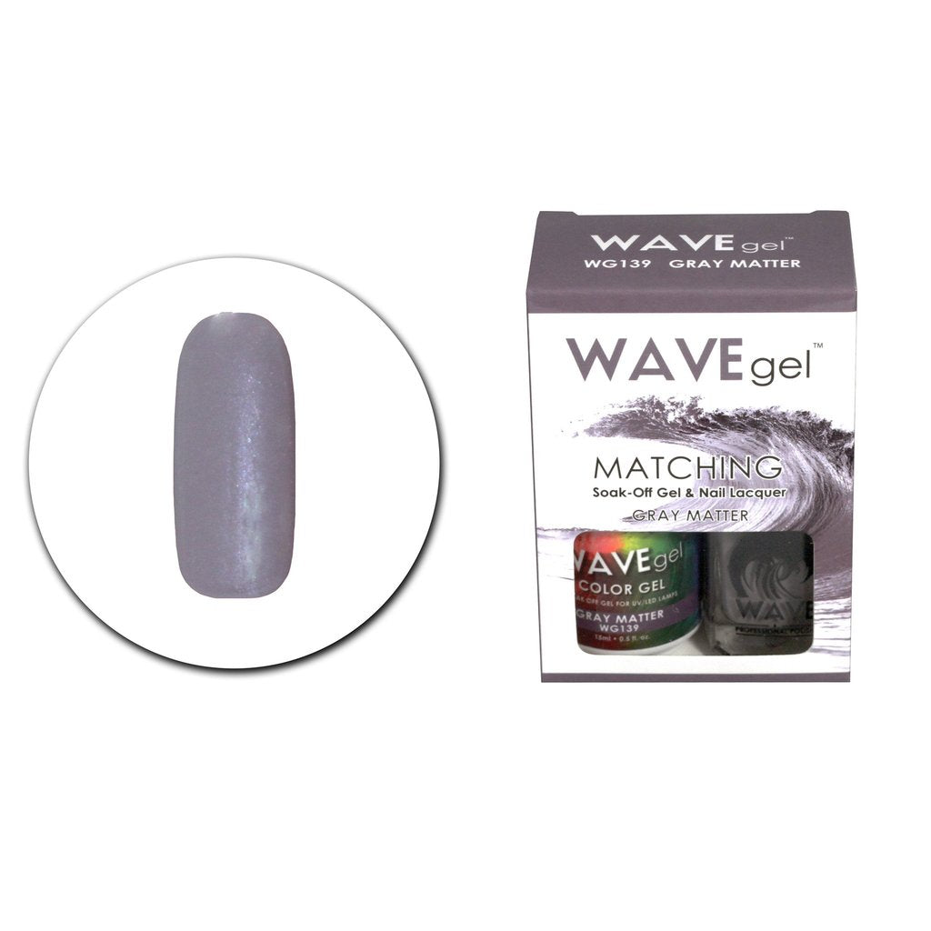 WAVE DUO GEL+POLISH - Gray Matter - W139