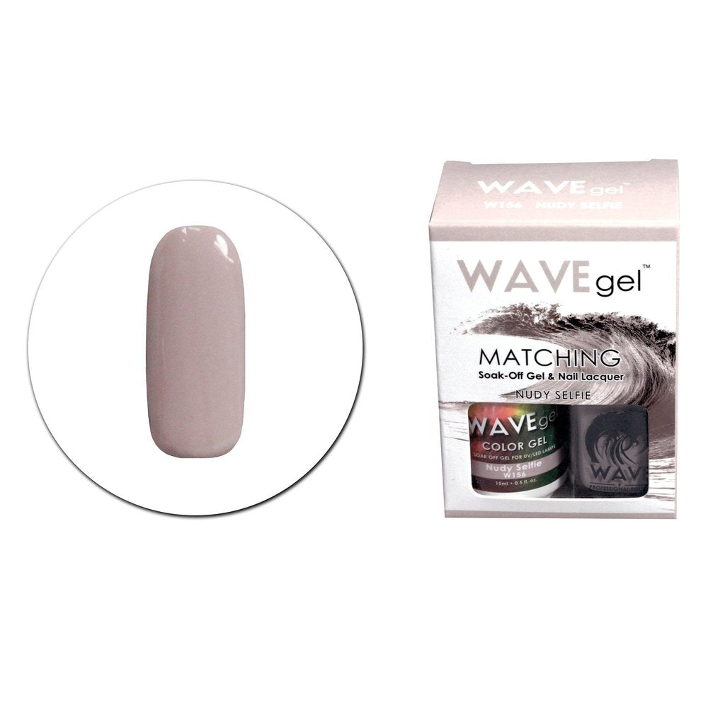 WAVE DUO GEL+POLISH - NUDY SELFIE - W156